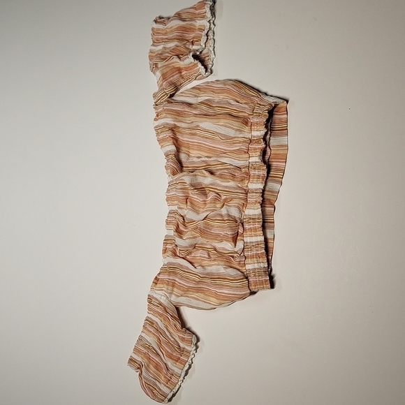 Coco + Jameson Striped Off The Shoulder Top and flowy Dress👗2pcs - Picture 3 of 12